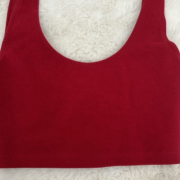 Wilfred free red crop top - Picture 3 of 3